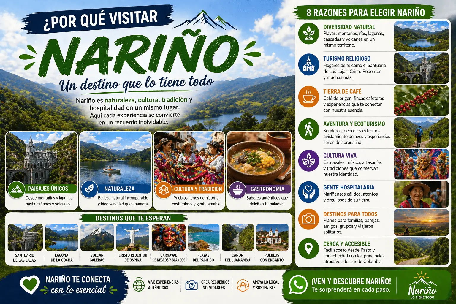Por qué visitar Nariño