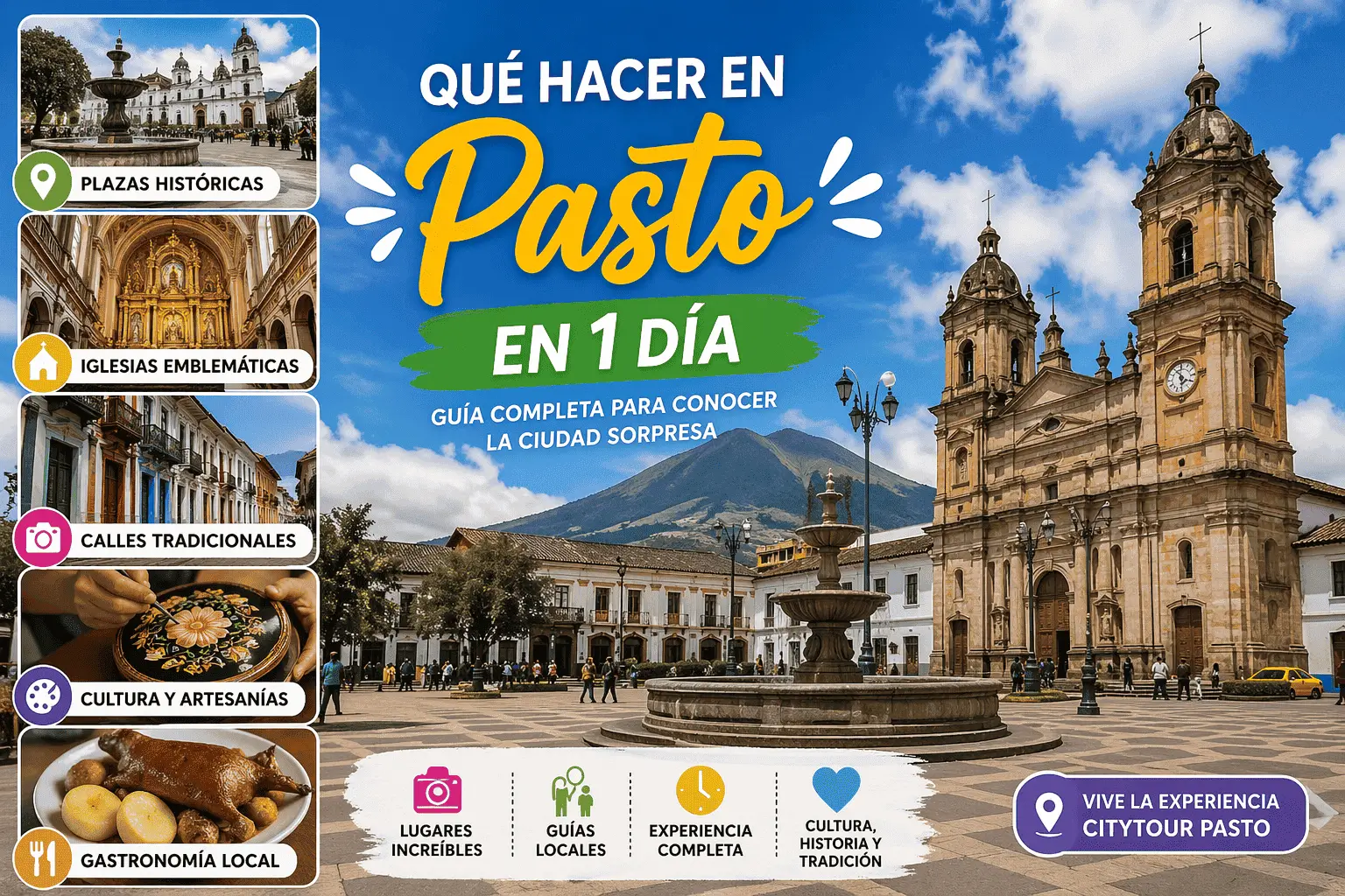 Qué hacer en Pasto en 1 día